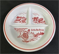 Vitrock Little Bo Peep Child’s Plate