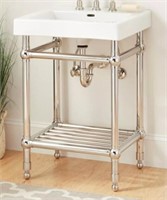 Signature Hardware Eastcott Console Sink Stand Pol