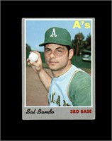 1970 Topps #120 Sal Bando VG to VG-EX+