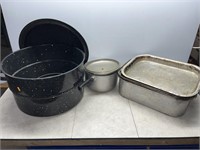 Canner, Wear-Ever pot, roast pan