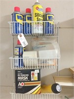 Shelf Rack and Contents
