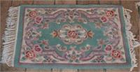 Approx. 2'x3' Chinese rug