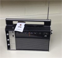 Vintage JVC radio with antennae