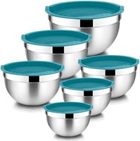 B2521  Walchoice Mixing Bowls Set, Stainless Steel