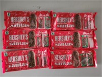 (6) 6pk. Hershey Milk Chocolate Bars