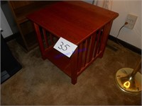 oak end table