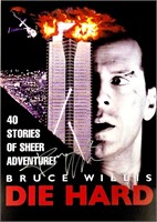 Bruce Willis Autograph Die Hard Poster