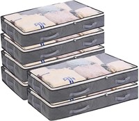 $36 Under Bed Storage Containers 6 Pack