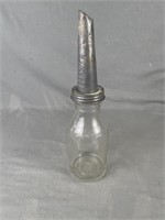 Glass Oil Bottle w/ Spout