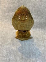 vintage chinese gold-plated copper figure