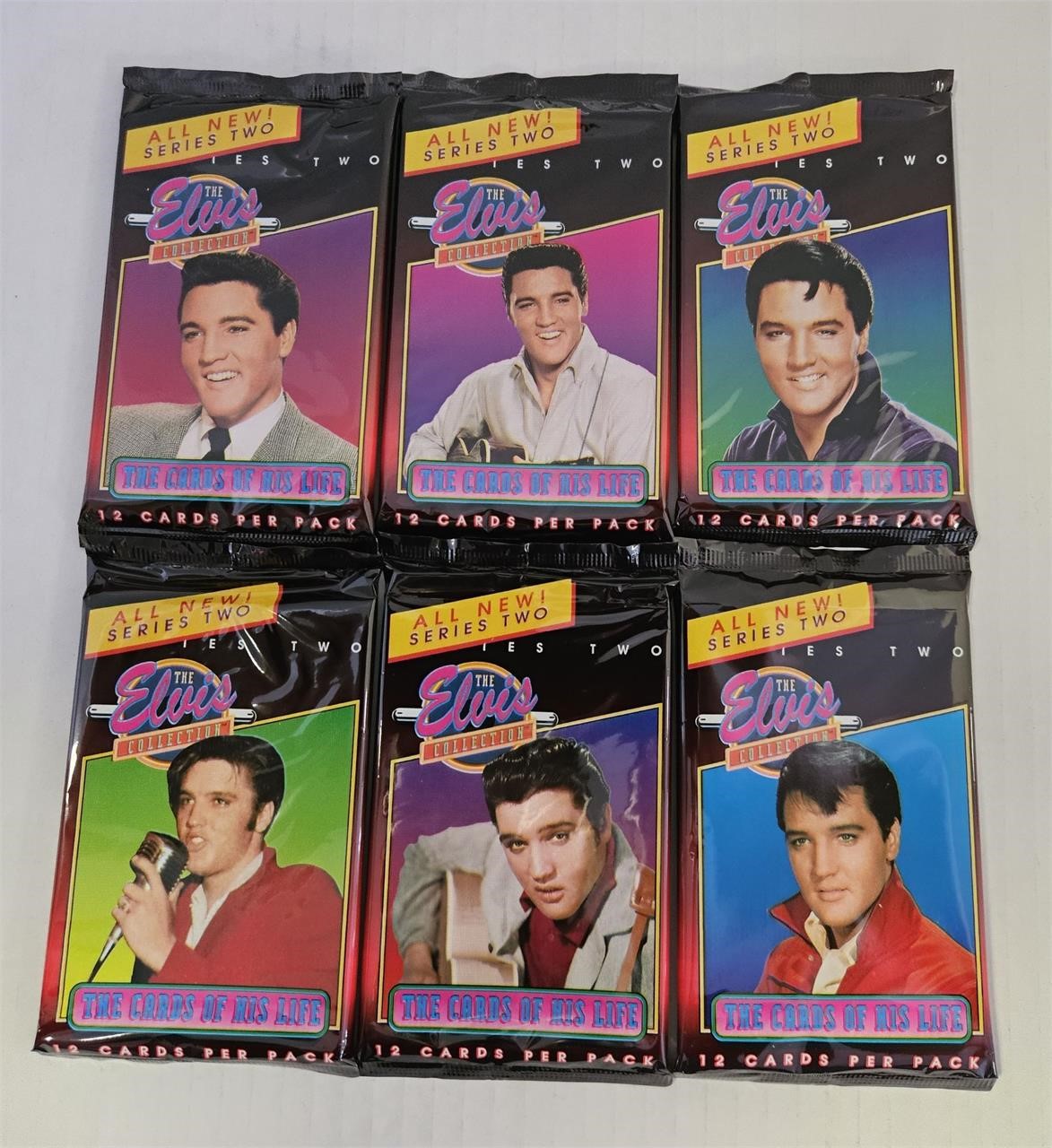 The Elvis Collection Series 2 Cards x 6 Packs