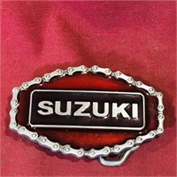 Suzuki Advertising Belt Buckle