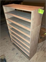 9 SHELF CUBBY 31 IN X 12 IN X 47 IN