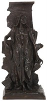 A.J. Guillot Bronze Sculpture Rebecca at the Well