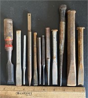 CHISELS & PUNCHES-ASSORTED