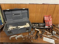 Toolbox, full of assorted tools