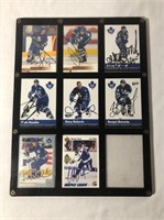 8 Toronto Maple Leafs Autographed Hockey Cards