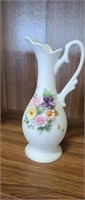 Vintage Lefton China hand-painted flower vase