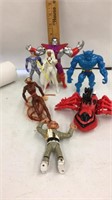 X-men figure lot plus 1 Star Trek