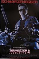 Terminator Judgment Day Autograph Poster