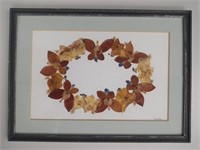 Vintage Pressed Botanical Foilage Art