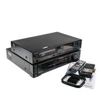 Sony CDP-55 CD Player & Sony SLV-900HF VHS VCR
