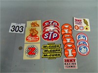 Vintage Automobile Stickers