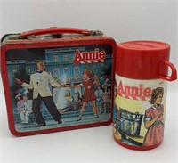 1981 Aladdin Annie Lunch Box w/thermos