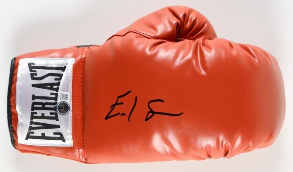 Errol Spence Jr. Signed Everlast Boxing Glove (Bec