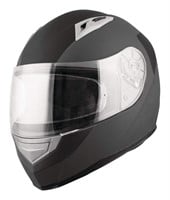 NEW $140 Street Flat Full Face Motorcycle Helmet