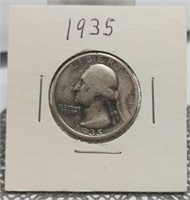 1935 WASHINGTON QUARTER