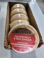 Bath Bomb Grapefruit&Red Ginger 4oz x5