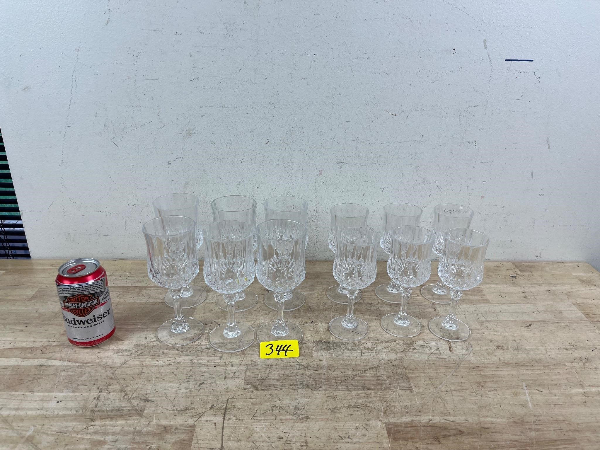 Crystal Wine Glasses Set