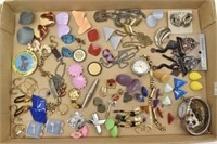 Assortment of Costume Jewelry Including Multiple