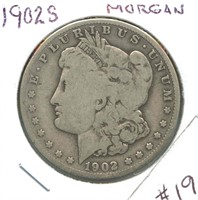 1902-S Morgan Silver Dollar