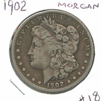 1902 Morgan Silver Dollar