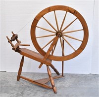 Vintage Pedal Driven Spinning Wheel