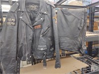 Leather Jacket & Chaps