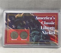 America's Classic Liberty Nickel Set of 2