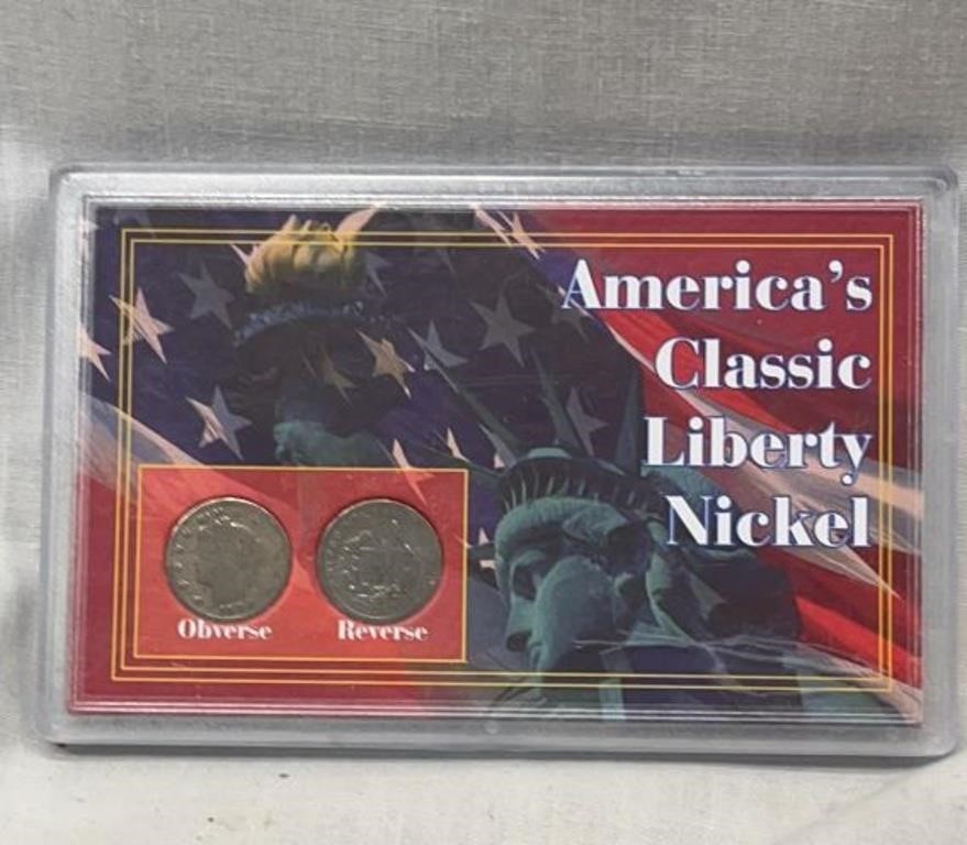 America's Classic Liberty Nickel Set of 2