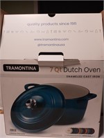 Tramontina 7qt Dutch Oven Enameled Cast Iron