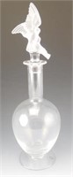 Lot # 3716 - Faberge Snow Dove Crystal Decanter