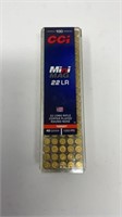 CCI 22 LR Mini Mags 100 Count Sealed