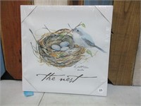 Canvas Wall Decor - The Nest 14x14"