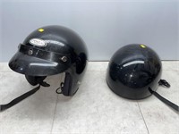 Pair of helmets size Medium & Large