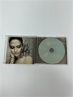 Autograph COA Jennifer Lopez CD