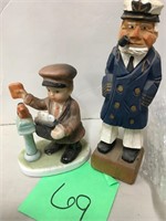 2 statues lot