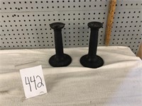 WEDGEWOOD CANDLE HOLDERS