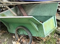 Green wood wagon needs work
