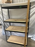 Four tier metal shelf